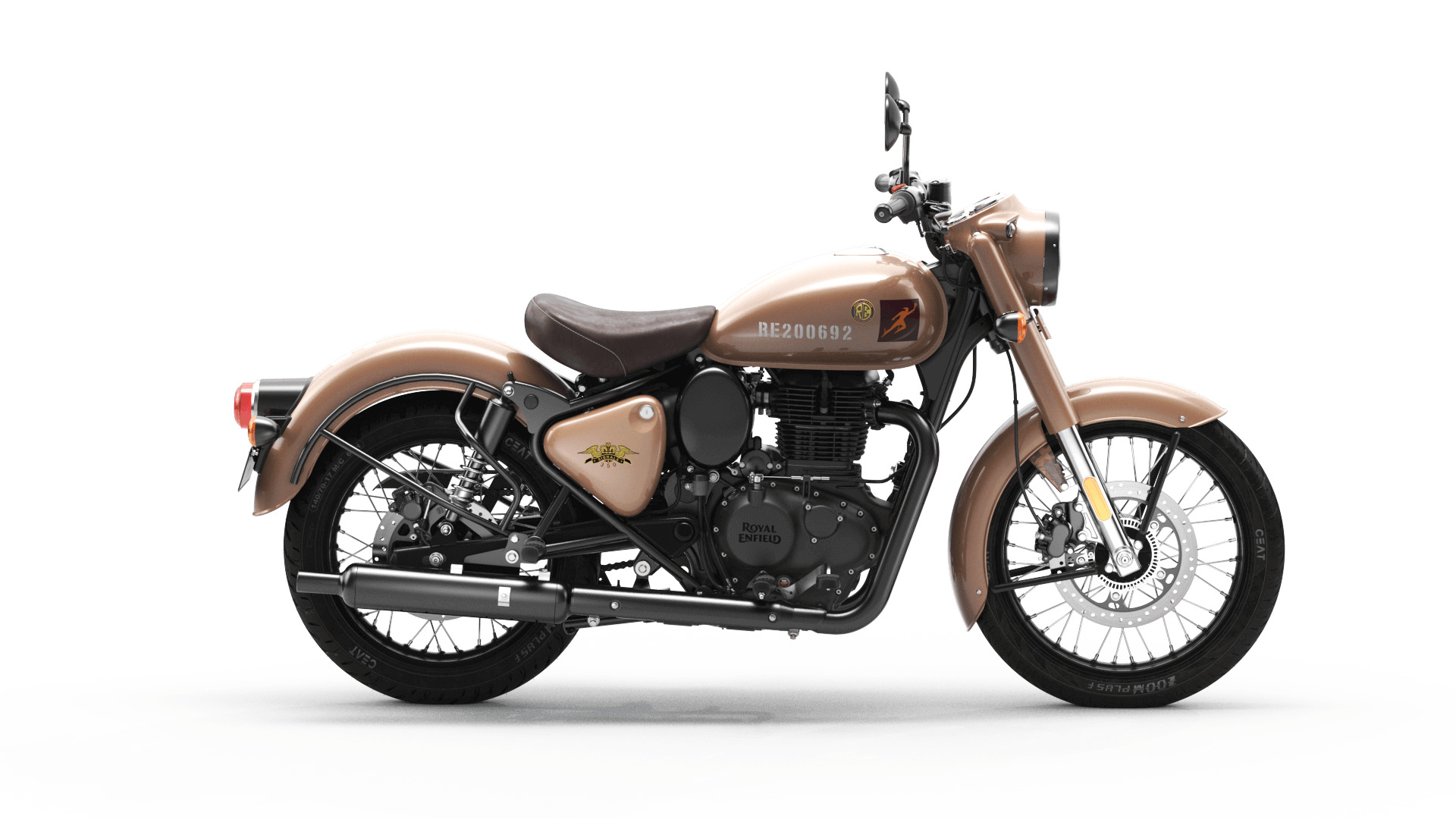 Royal Enfield Classic 350 Signals Desert Sand