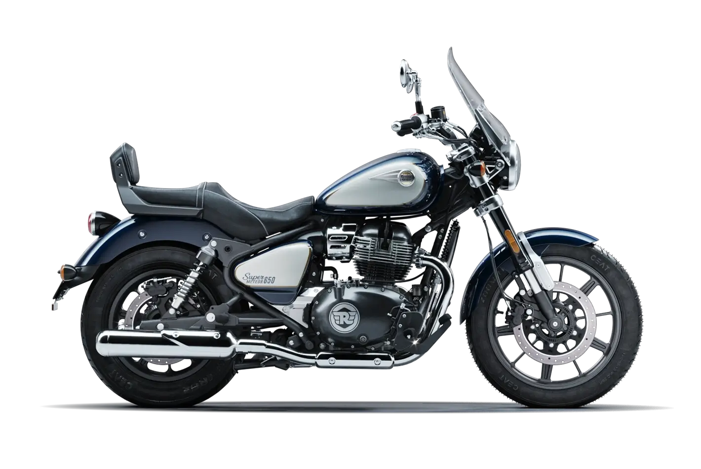 Royal Enfield Super Meteor Celestial Blue