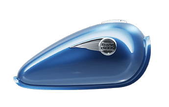 Royal Enfield Super Meteor Astral Blue Tank